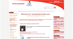 Desktop Screenshot of entrepriseprevention.com